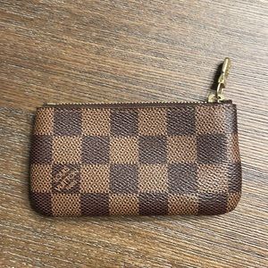 LV Key Pouch Damier Ebene